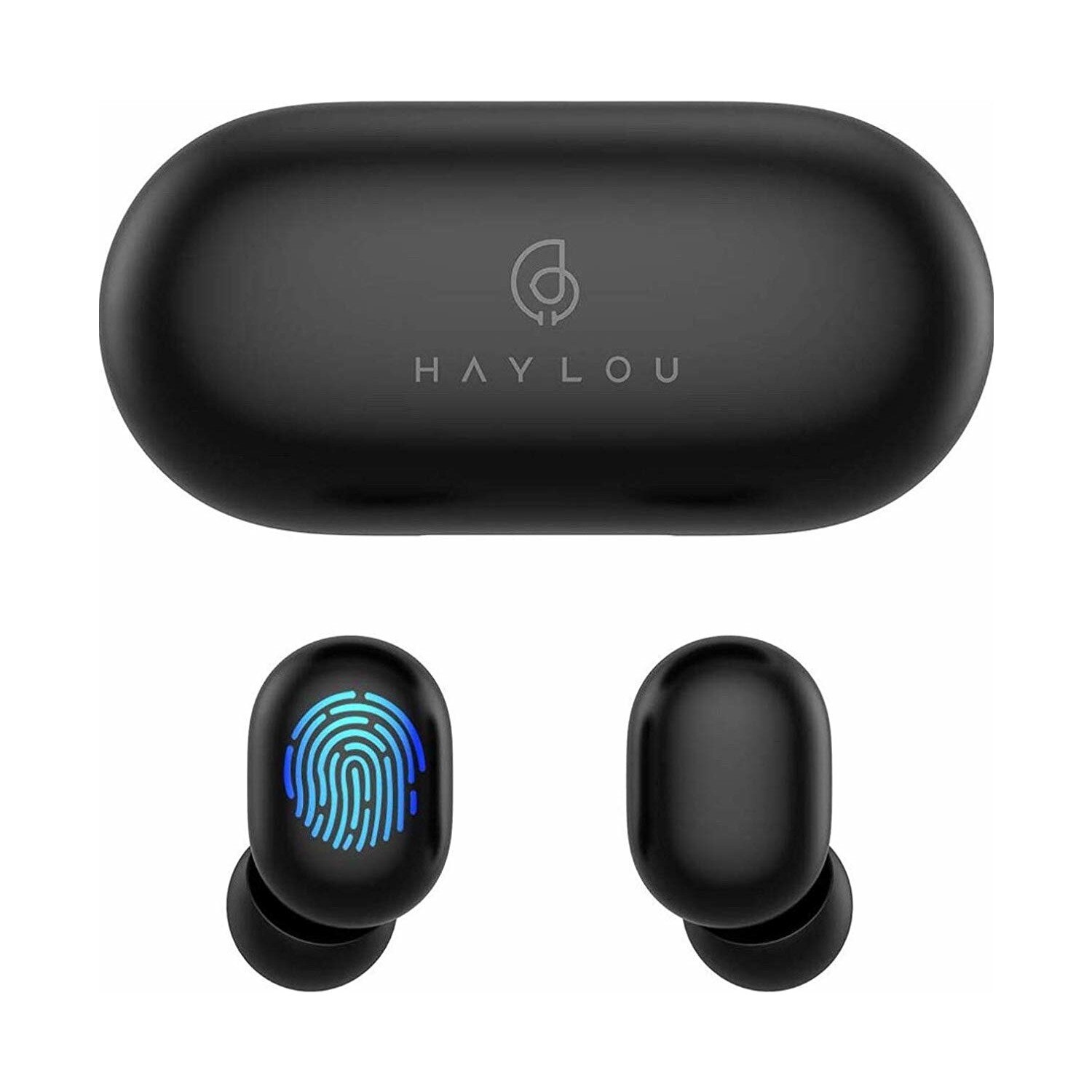 Haylou – écouteurs intra-auriculaires sans fil Bluetooth 5. HD, stéréo, commande tactile, noir, GT1 TWS
