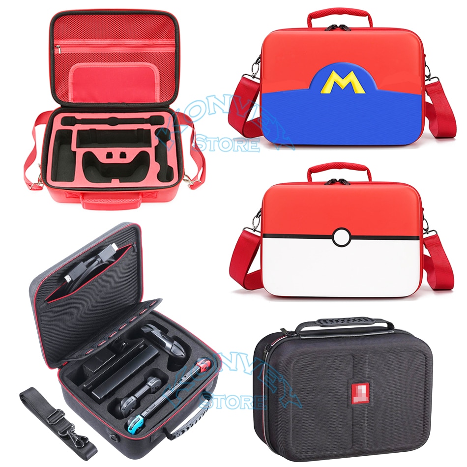 Bolsa de almacenamiento protectora colorida para Nintendo Switch, accesorios para juegos,