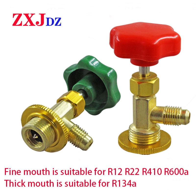 R12 R22 R410 R134A Air conditioning liquid filling safety valve open valve bottle opener refrigerant special fluoride tool