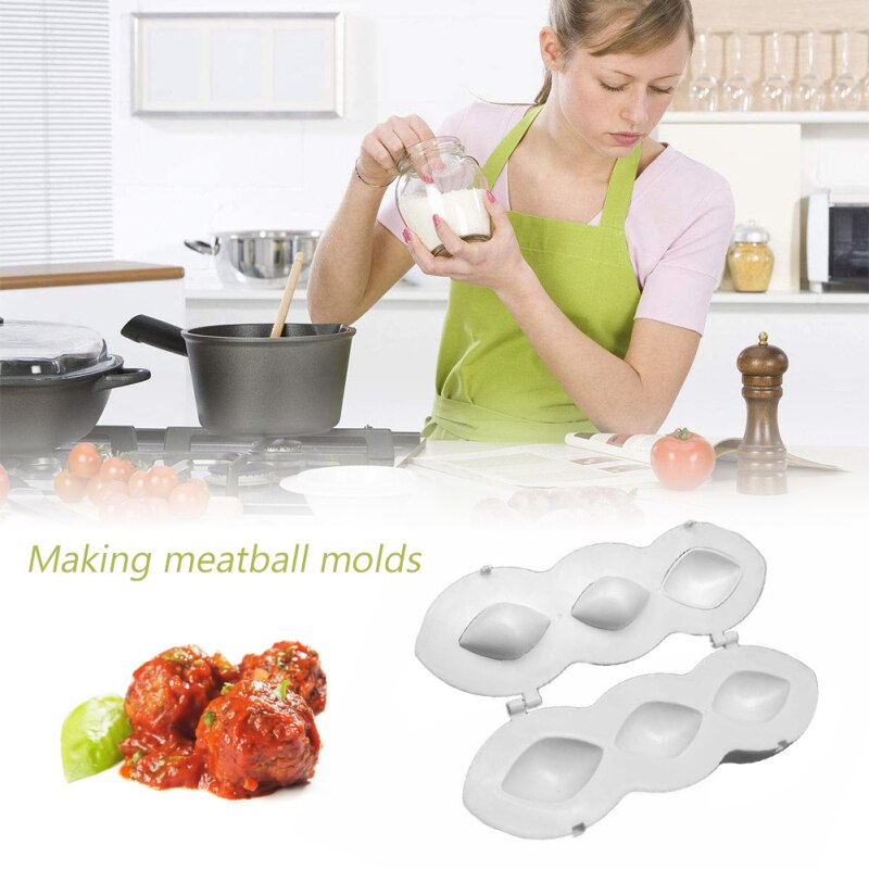 S/L Meatball Machine Manual Mold Kitchen Tool Minced Meat Processing Machine Burrito Dessert Decoration Minced Meat Cooker DIY