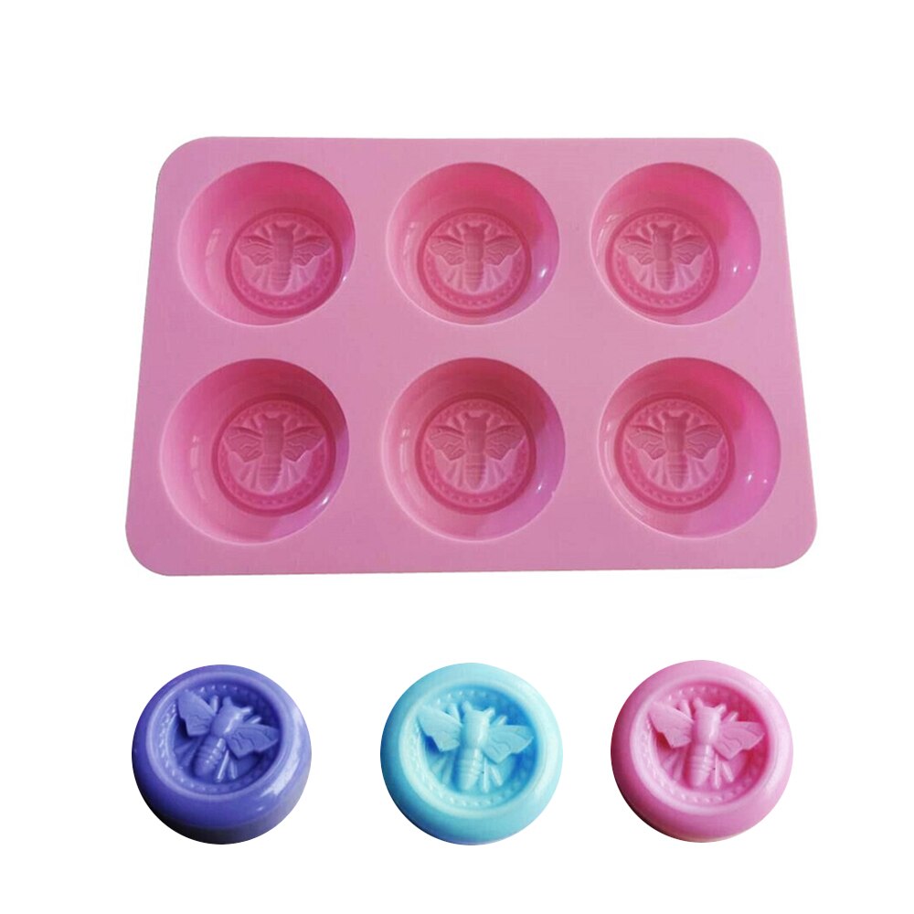 Multifunctional Food Grade Silicone Mold Circle Hole Honeycomb Cake Chocolate Soap Mold Mould For Frozen Microwave Oven: 21x14.2x2.5CM