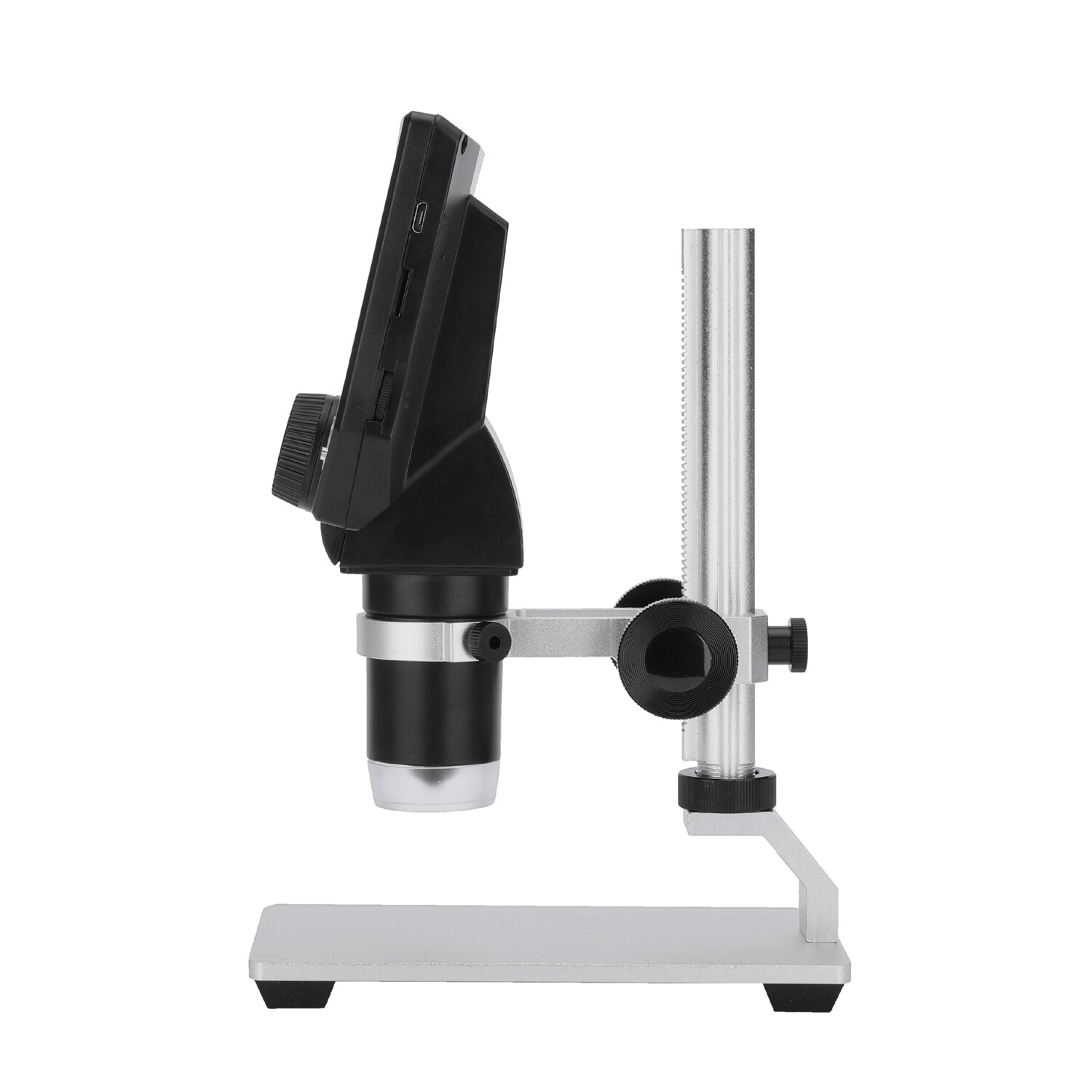KKMOON G1000 Digital Electron Microscope 4.3 Inch Large Base LCD Display 8MP 1-1000X Continuous Amplification Magnifier