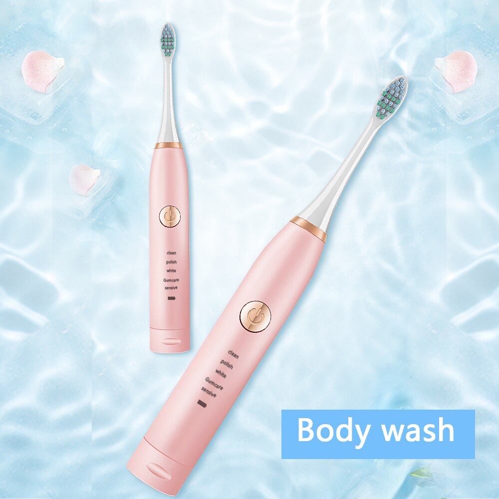 Smart Ultrasonic Sonic Electric Toothbrush USB Rechargeable Adult Tooth Brush High Frequency Vibrate Whitening Teeth Brush