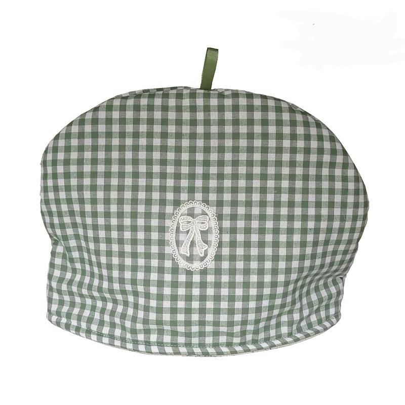 100% Cotton Tea Cozy Printed Tea Cover Keep Warm Teapot Dust Cover Insulated Kettle Cover Breakfast Warmer Home Decorative: 28x23cm / Style 8
