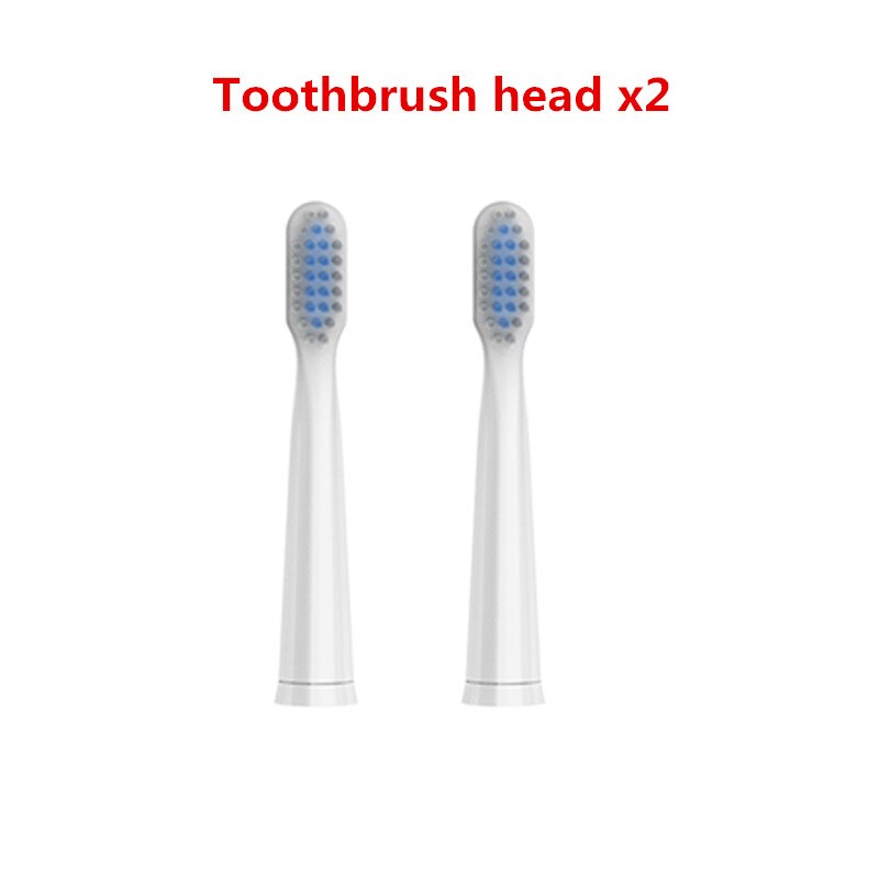 Electric Toothbrush With Two Brush Heads Adult Five-speed USB Rechargeable Teeth Brush Powerful Ultrasonic Electric Toothbrush: brush heads x 2
