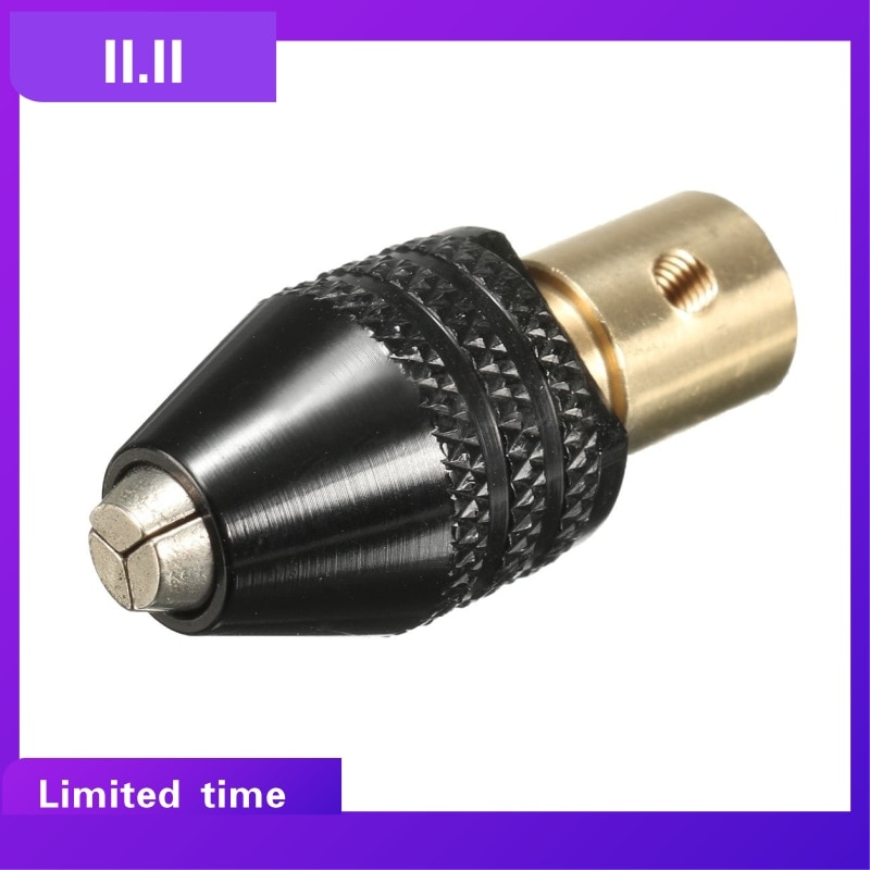 drill chuck Universal 33mm Mini 0.3-3.5mm Small For Mini Electronic Bit Tool Set Three - jaw head