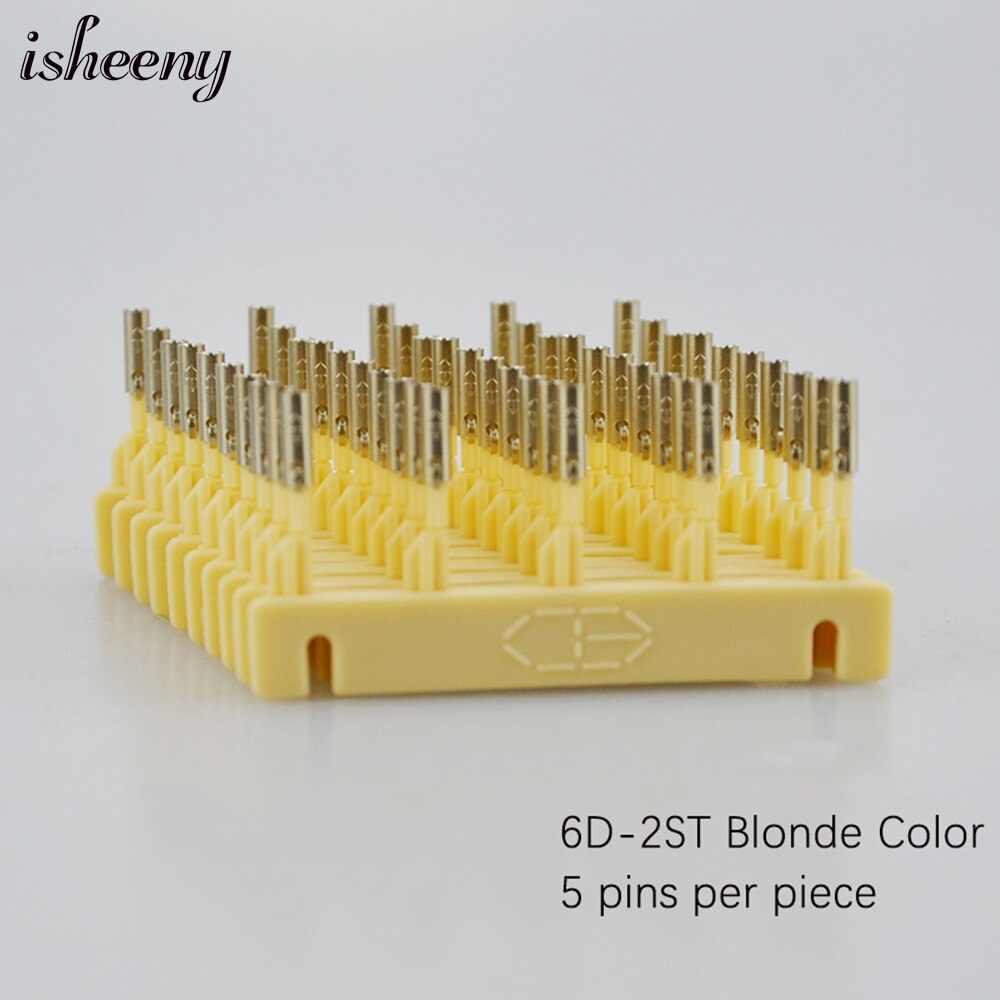 Boucles d&#39;extension de cheveux naturels 6D, outils de remplacement pour Extensions de cheveux humains, noir brun blond 40 pièces/pack: 6D-2ST Blonde Color