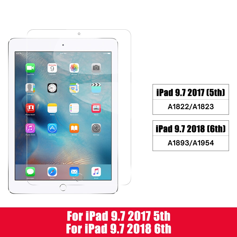 Dla 2019 iPad 10.2 2020 iPad Pro 11 Air 3 10.5 powietrza 4 10.9 ochraniacz ekranu szkło hartowane dla 9.7 iPad 5 6th Gen Mini 4 5 6: iPad 9.7 5 6th