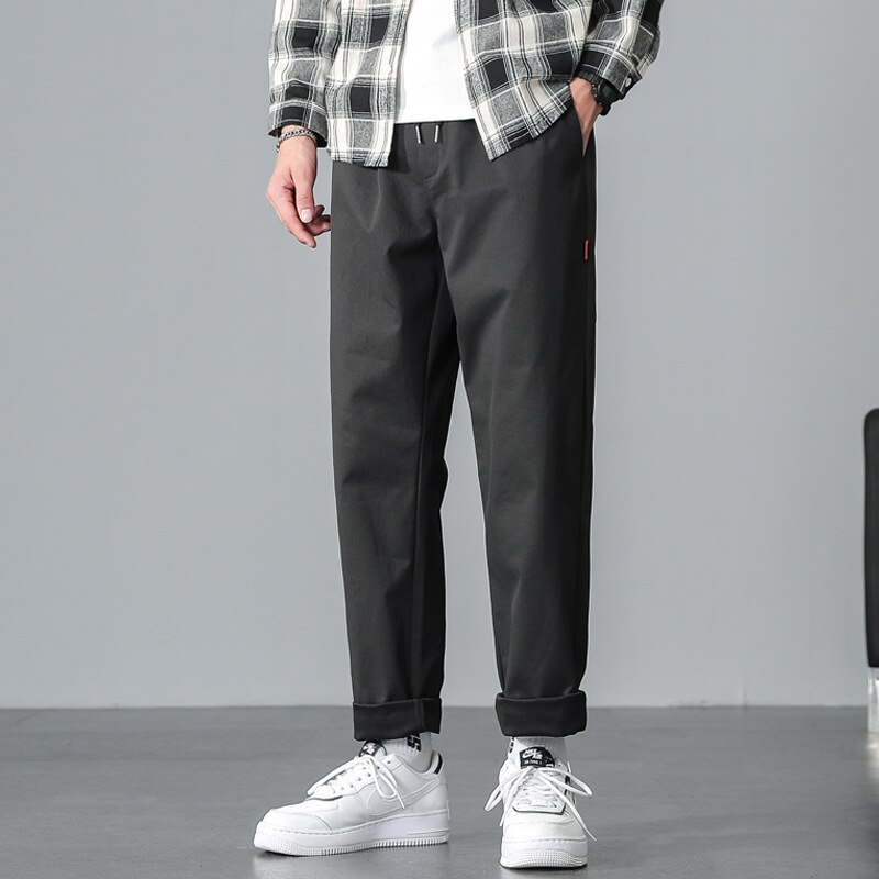 Sommer Neue männer Sport Hosen draussen-Sport Joggen Fitness Ausbildung Freizeit Hosen Jogginghose für Männer Joggen Hosen: dunkel grau / L