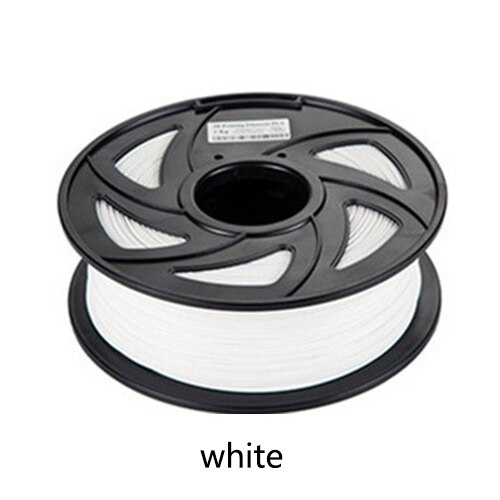 3D Printer Abs Verbruiksartikelen 1.75 Draad 1Kg 3D Printing Filament Fdm: WHITE