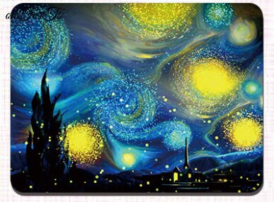 Mouse Pad Gamer Waterproof Large Marble Desk Pad Kawaii Desk Mat Computer Keyboard Table Decoration Cover Gaming Player Mice Mat: 21x26cm