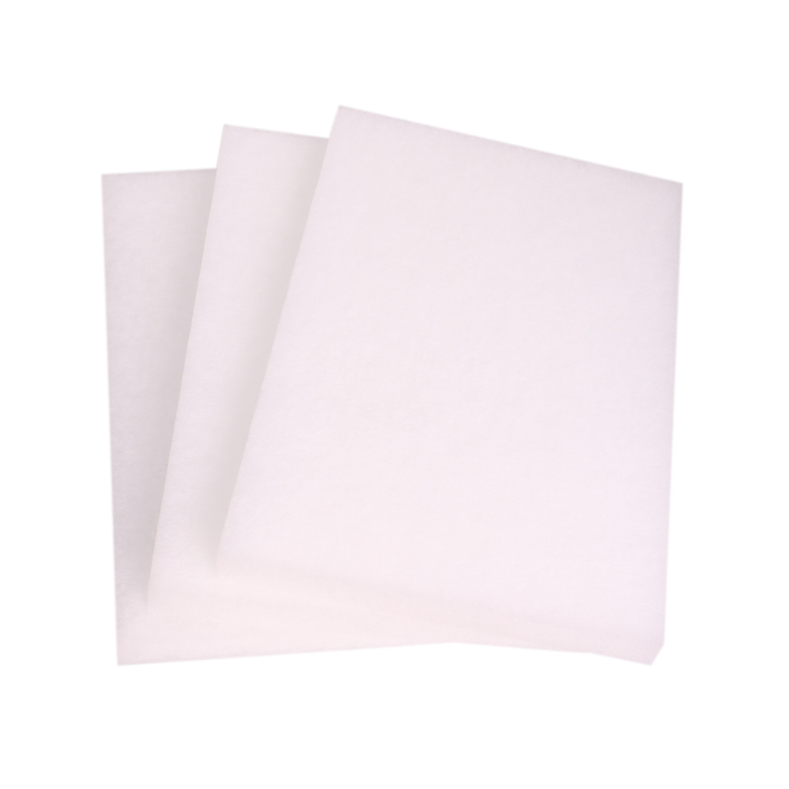 Garden Fish Pond Filter Foam Floss Pad Set 17" x 11" (1x Black Coarse, 1x Blue Medium, 1x Green Fine, 1x Carbon, 3x Poly)