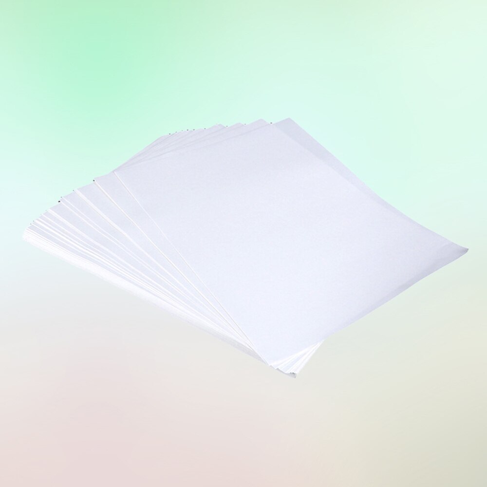 100pcs Heat Transfer Printing Paper A4 Sublimation Transfer Paper A4 Light T Shirt Transfer Paper White: Default Title