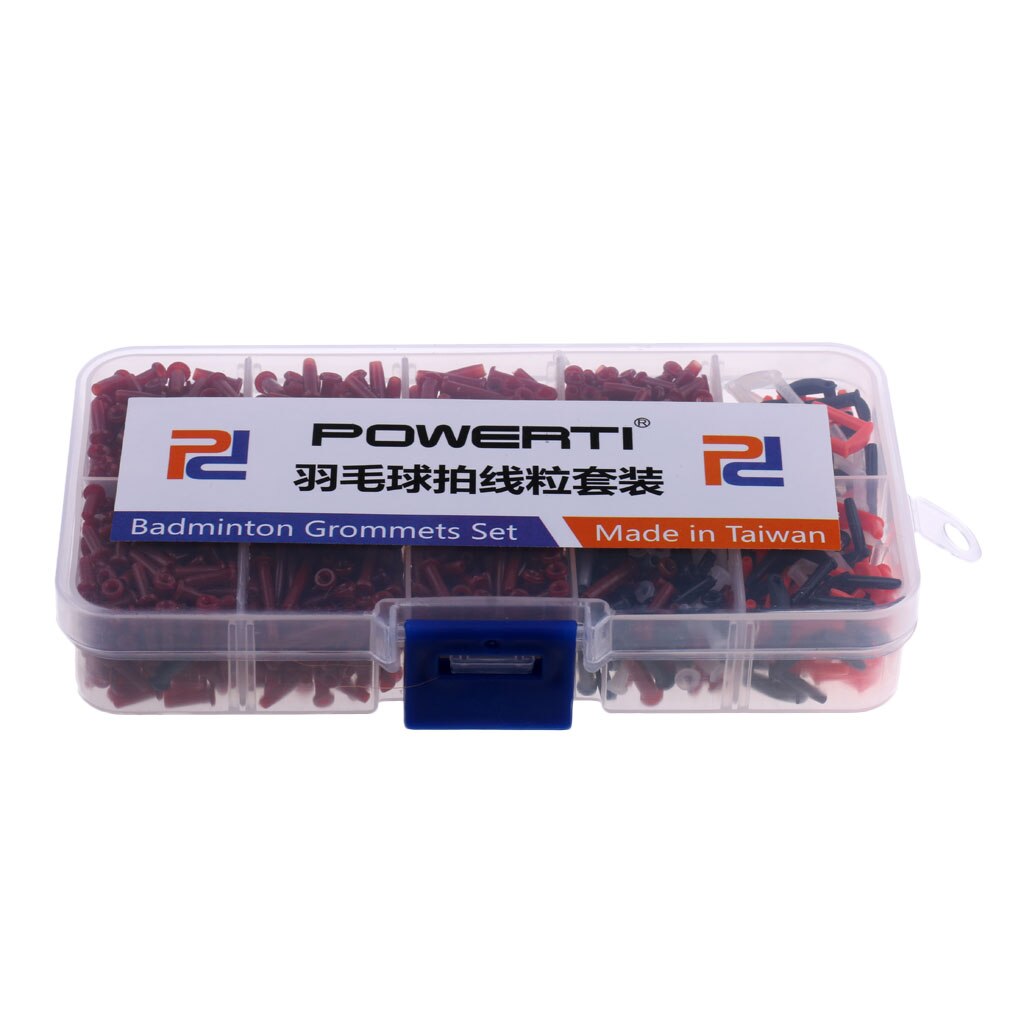 1 caja/1500 piezas Universal raqueta de bádminton arandelas para raqueta ojetes reemplazo Stringing accesorios equipo de engranajes