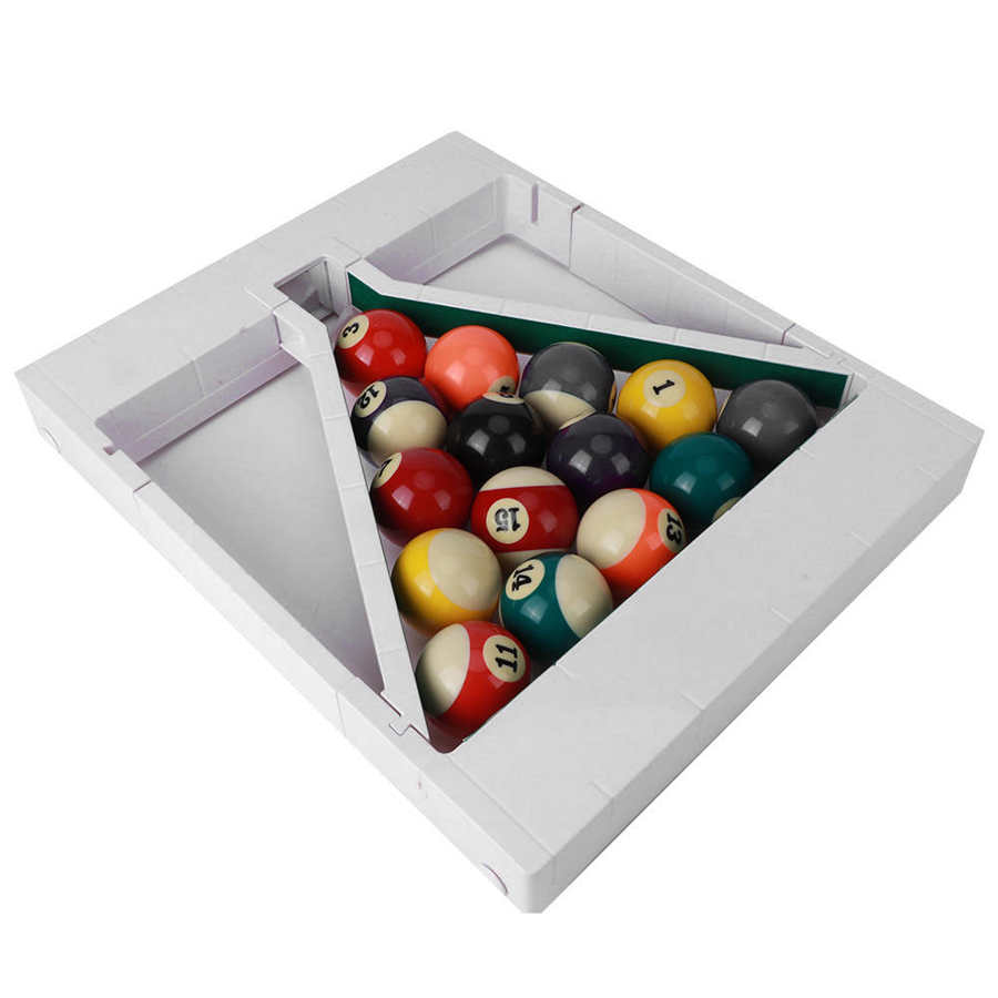Biljart Supply Biljart Montage Driehoekige Frame Snooker Ballen Rack Supply Voor English‑style Game