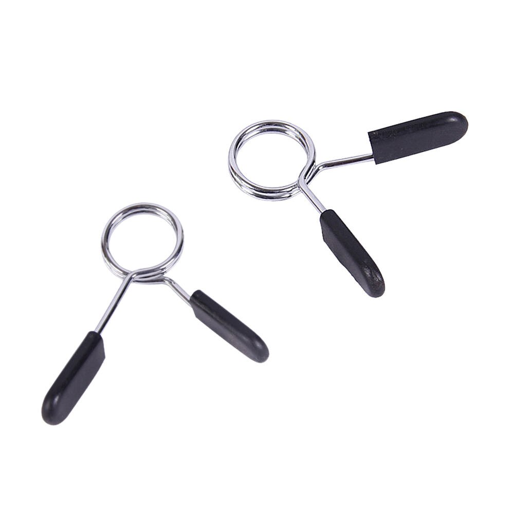 2 stuks/set 25mm halterstangklem sportschool gewichtstang halterveerkraagclips