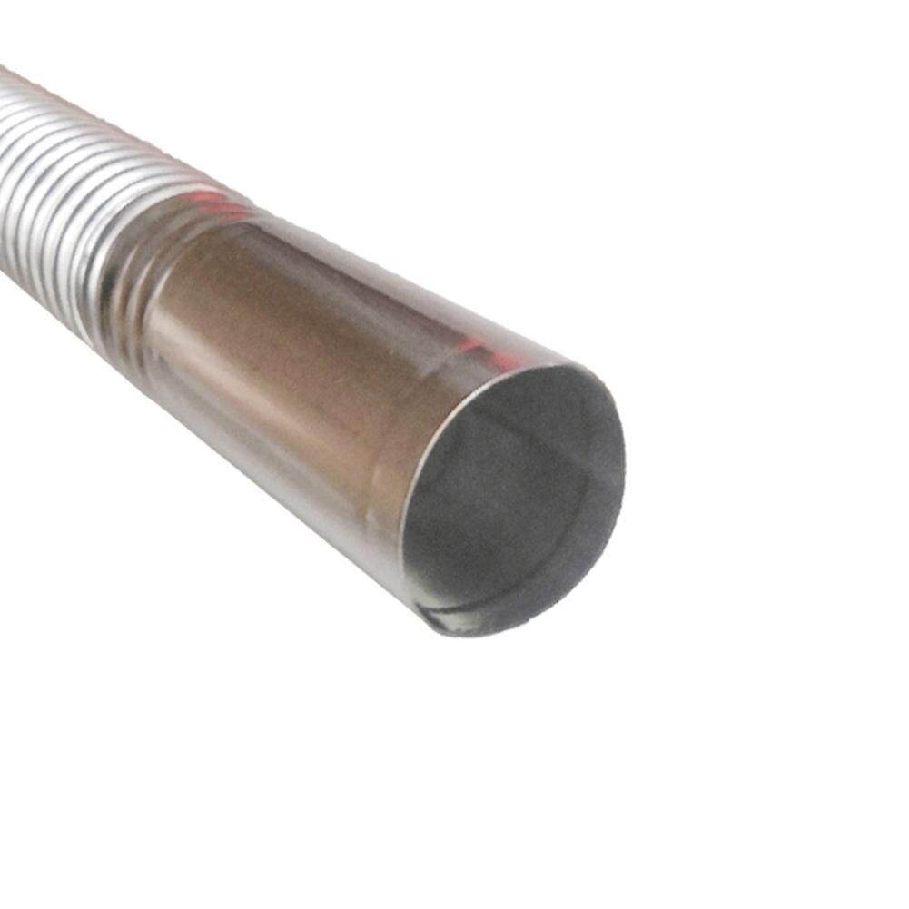 60cm 100cm 120cm 150cm 200cm 250cm 300cm Air Parking Heater Steel Exhaust Pipe Tube Gas Vent Hose Car Truck VAN