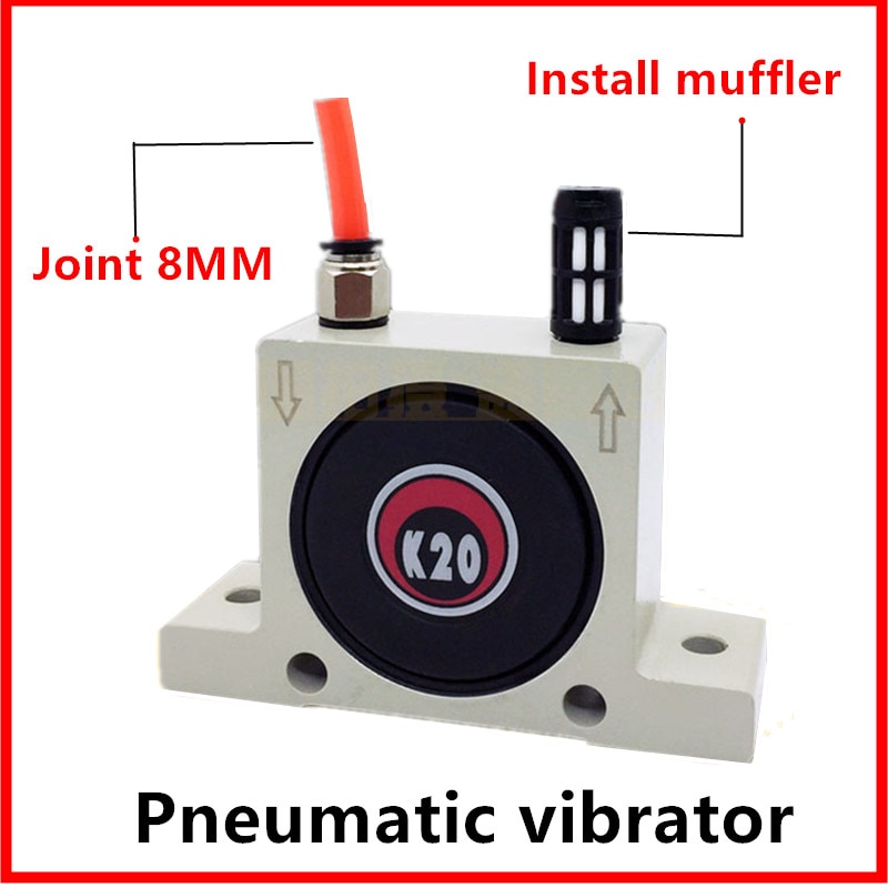 Pneumatisk vibrator industriell pneumatisk oscillatormatare  k08 k10 k16 k20 k25 k36