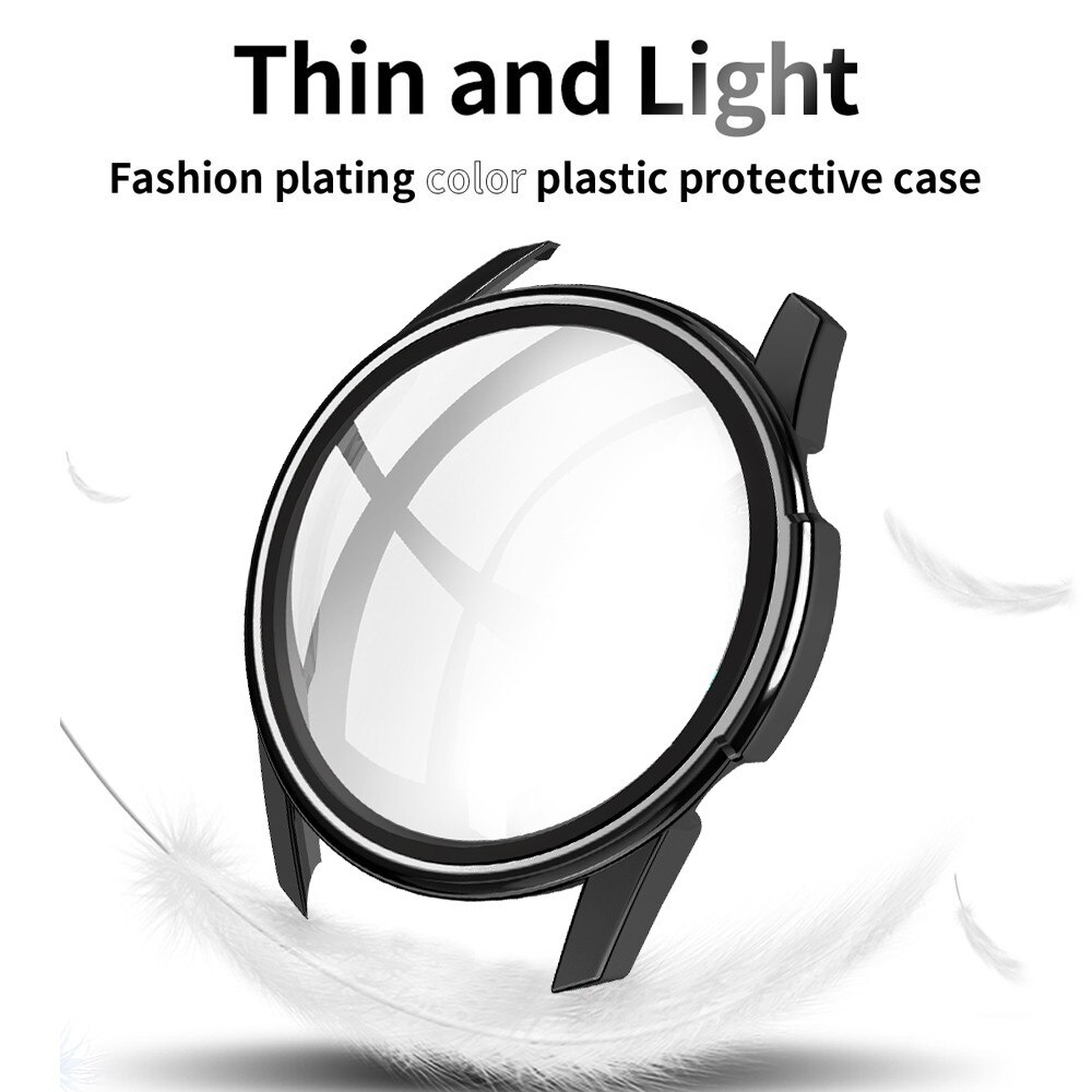 Capa protetora de tela para huawei relógio gt 2 46mm 42mm 2e caso gt2 pára-choques com filme de vidro temperado completa acessórios do escudo