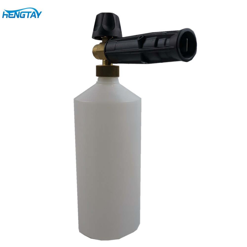 Adjustable Foam Cannon I Liter Bottle Snow Foam Lance with foam nozzle replacement Foam Blaster for Pressure Washer Gun