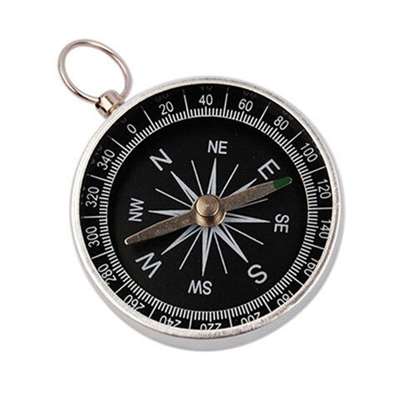 Hiking Lightweight Aluminum Wild Survival Compass Navigation Tool