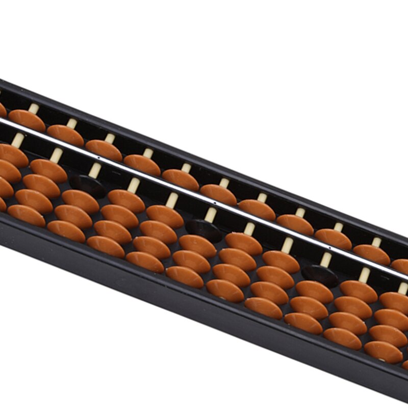 Herramienta aritmética de plástico para aprendizaje de matemáticas, Abacus de 15 dígitos, para chico, novedad