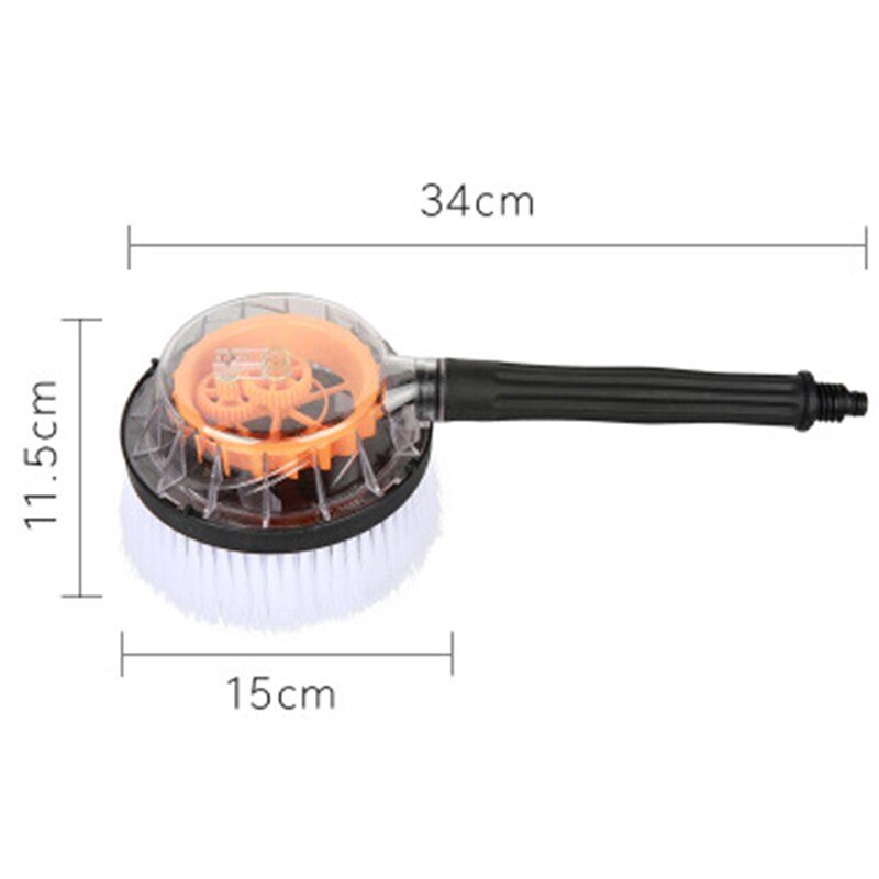 Roterende Ronde Borstel Water Schoonmaken Wassen Borstel Stijve Voor Karcher K2 K3 K4 K5 K6 K7 Hogedrukreiniger Auto wassen