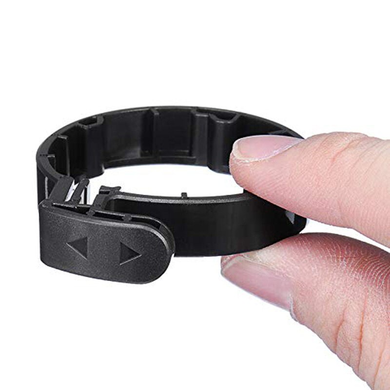 Circle Clasped Guard Ring Buckle para Scooter Xiaomi M365, accesorios de repuesto de montaje de protector redondo de plástico