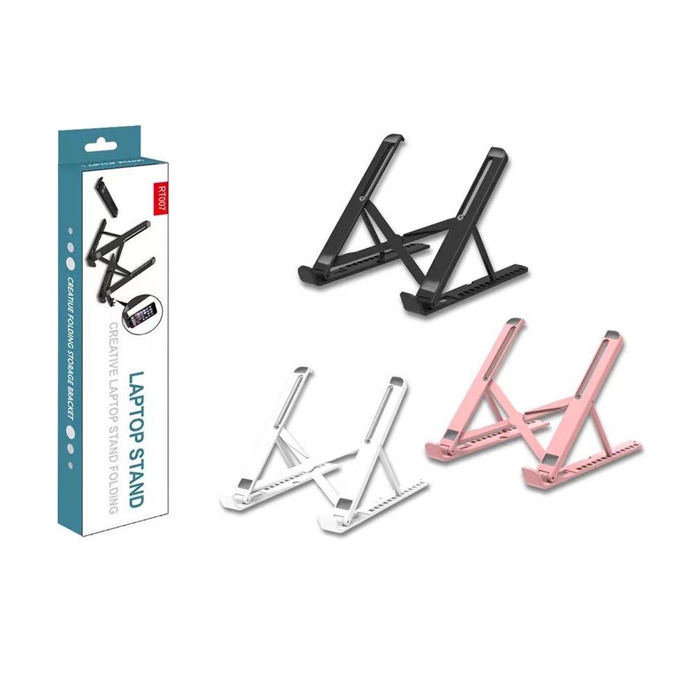 Portable Laptop Stand Aluminium Foldable Notebook Support Laptop Base Macbook Pro Holder Adjustable Bracket Computer Accessories