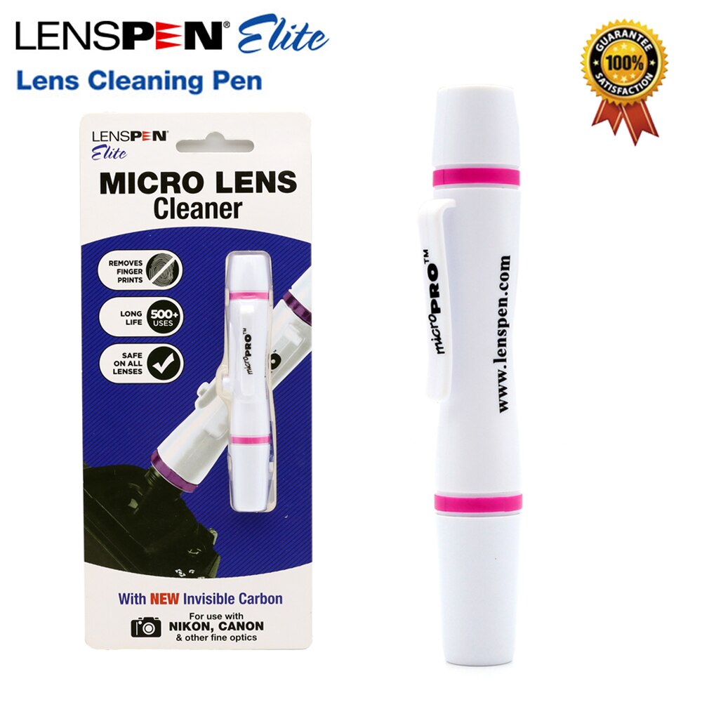 Lenspen NMCP-1-W Lens Cleaning Pen Purple Ring Small Lens Camera Pen For Digital Camera Drone Optical Glass Eyepiece Cleaing