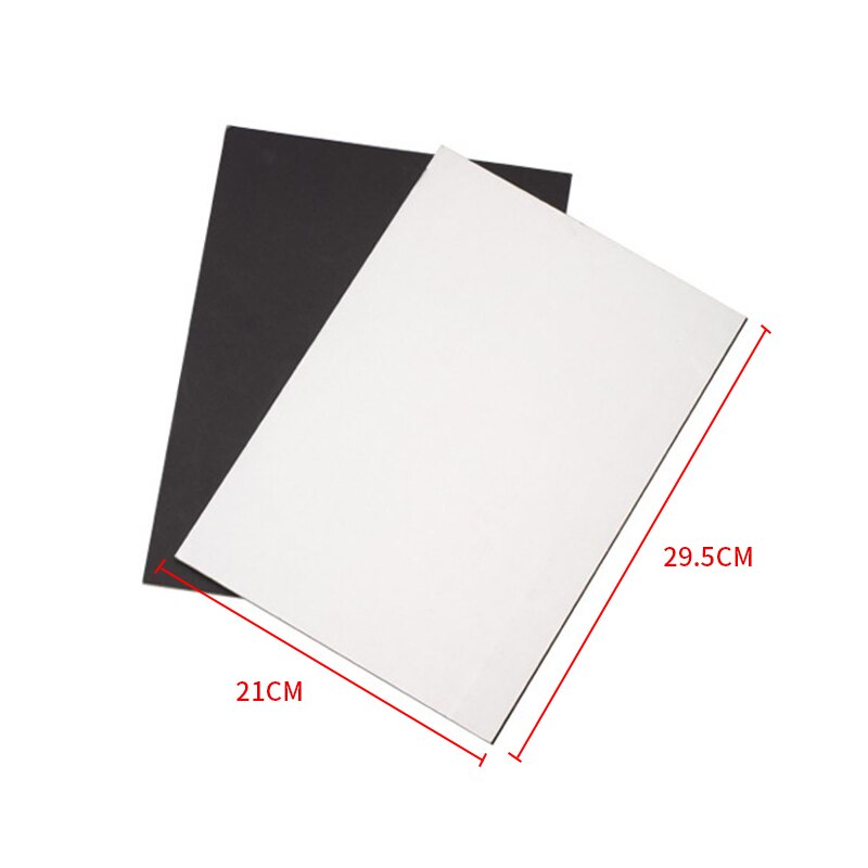 Gorący fotografia składany świetlny papier fotograficzny karton biały czarny srebrny odbłyśnik A4 absorbuje lekki gruby papier odblaskowy