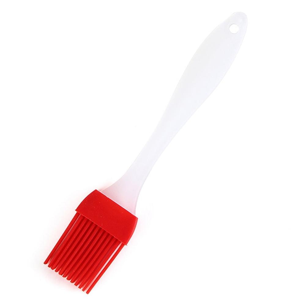 1 pièce/5 pièces rouge Silicone brosses haute température cuisson Barbecue brosse ustensiles de cuisson pain cuisinier brosses maison cuisine accessoires: Default Title