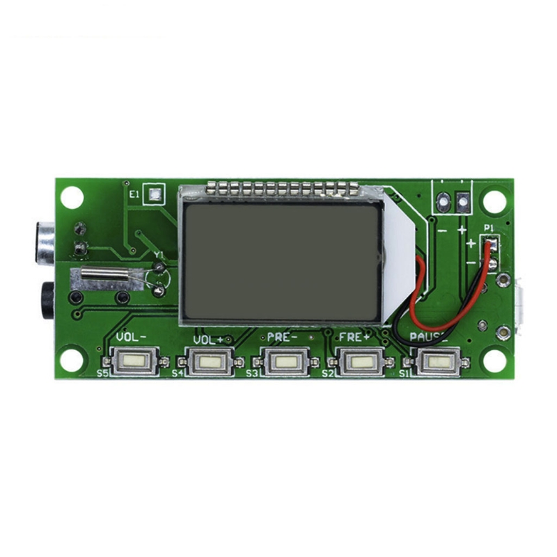 Digital FM Transmitter Module FM Transmitter Stereo Frequency Modulation DSP PLL 87.0-108.0MHz Multi-Function M4YD