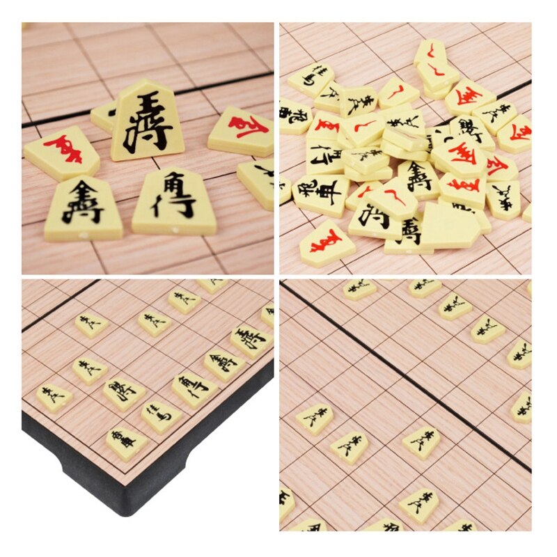 Medium foldet netic board japansk shogi sæt japansk skak