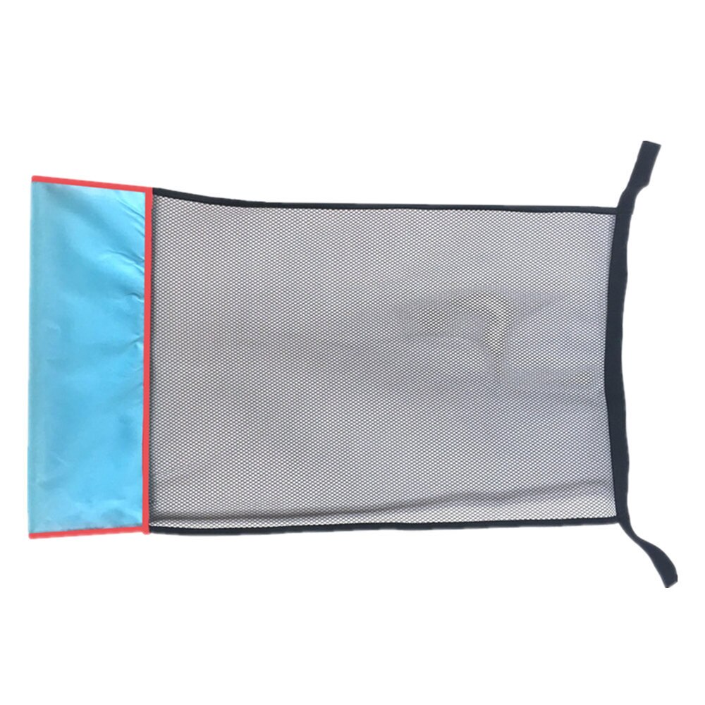 Silla flotante para piscina de 80x44cm, asiento para cama de natación, accesorios DIY, red para sillas de piscina flotante para , 1 unidad: blue
