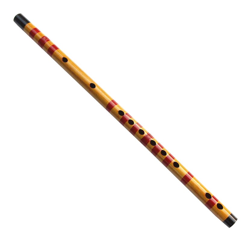 Flauta de bambú, instrumento Musical hecho a mano para estudiantes principiantes, SMR88, 1 unidad, novedad