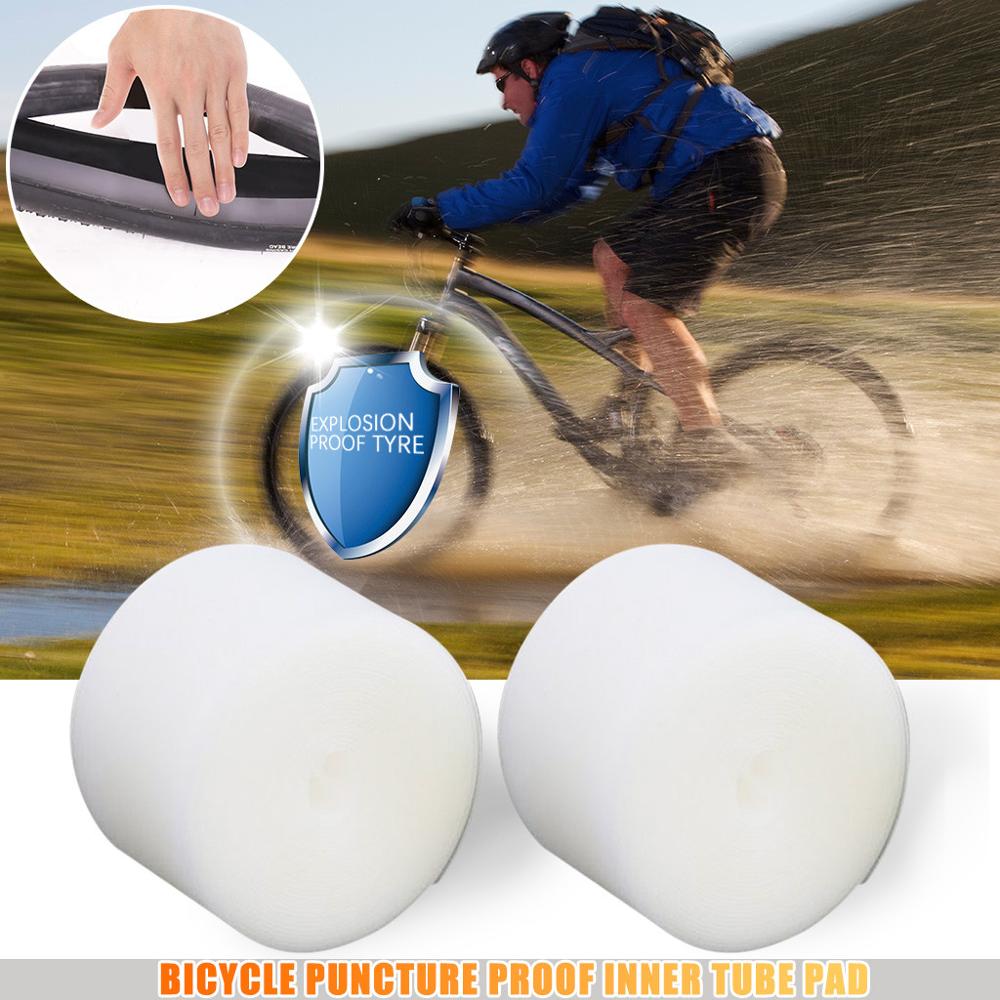 2PC VTT vélo de route Anti-coup de couteau pneu Anti-crevaison chambre à air ceinture antidéflagrante protéger les pneus tampon intérieur vélo outils N4