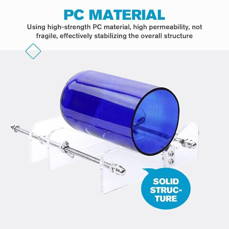 Cortador de botellas de vidrio DIY, cortador de botellas de cerveza, máquina de herramientas DIY, corte de copa de vino