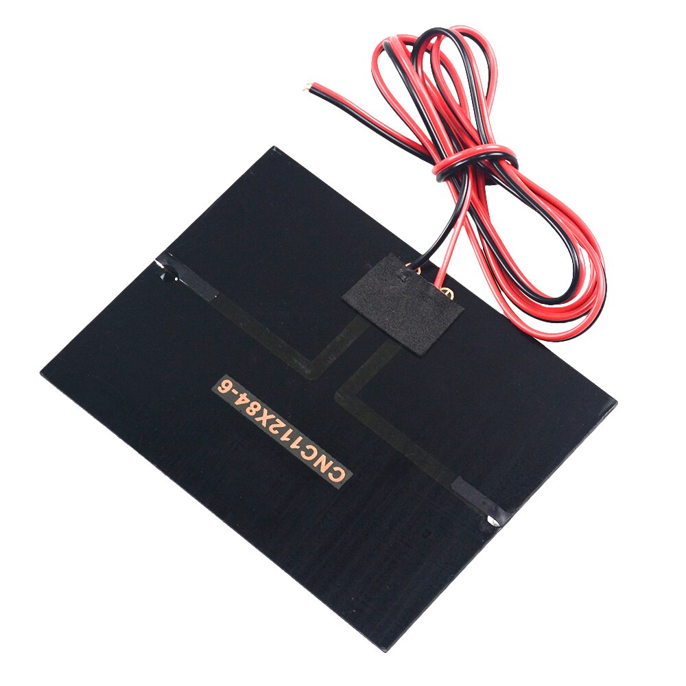1PCS 6V 1.1W Solar Panel With 100CM Wire Mini Solar System DIY For Battery Cell Phone Charger
