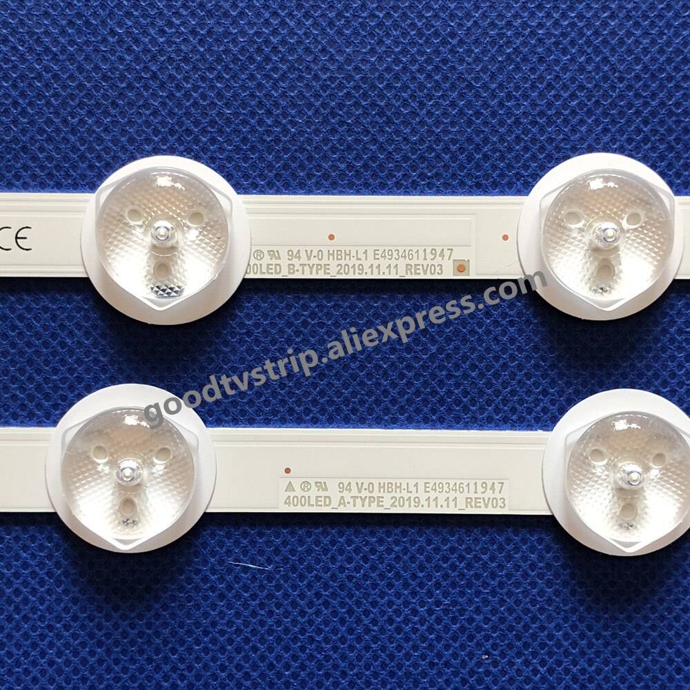LED Backlight strip lamps For Vestel 40"TV VES400UNDS-2D-N02 VES400UNDS-2D-N03 VES400UNDS-2D-N04 LT-40C750 LED40287FHD 40272SMFH