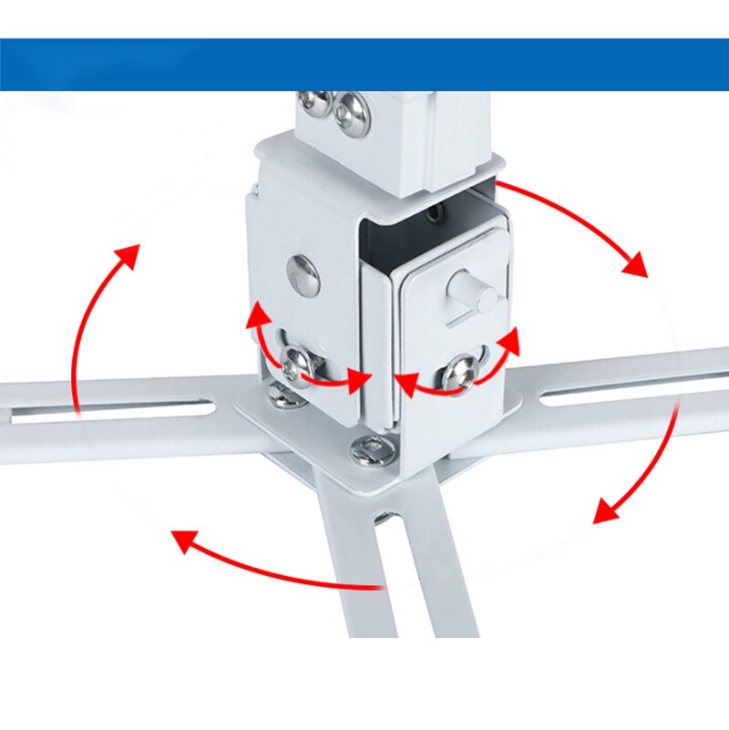 Everycom säädettävä projektorin tarvikkeet kattokiinnike lataus 5kg kattoseinäteline ripustukseen lcd dpl projektori