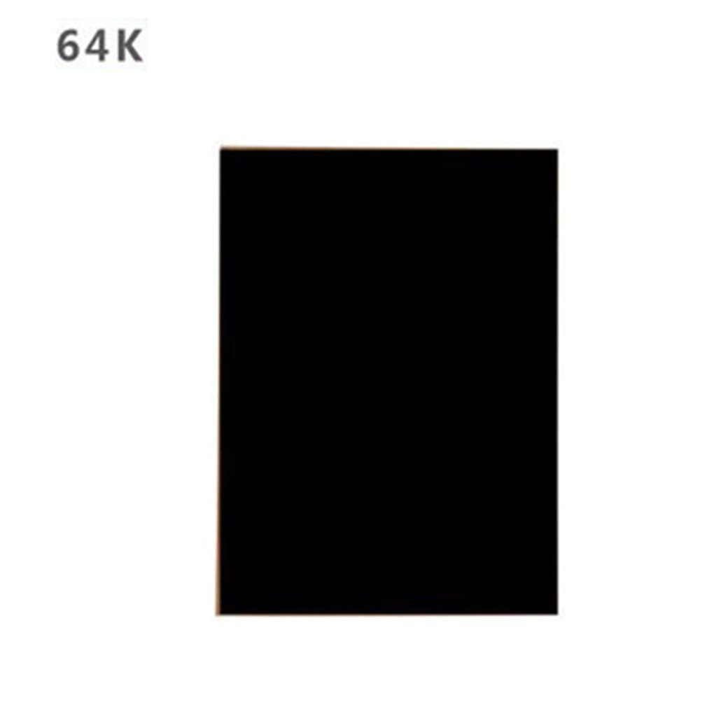 Pure Color Kraft Paper Sketchbook Schoolchildren Stationery Glue Up Draft Notebook Thick Notepad Sketchbook: JD1684901