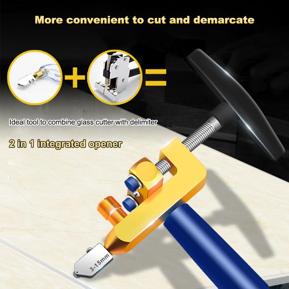 Hand Grip Tile cutter Divider glass cutter Opener Breaker Handheld Glass Tile Quick Opening Set One-piece cast aluminum breaker