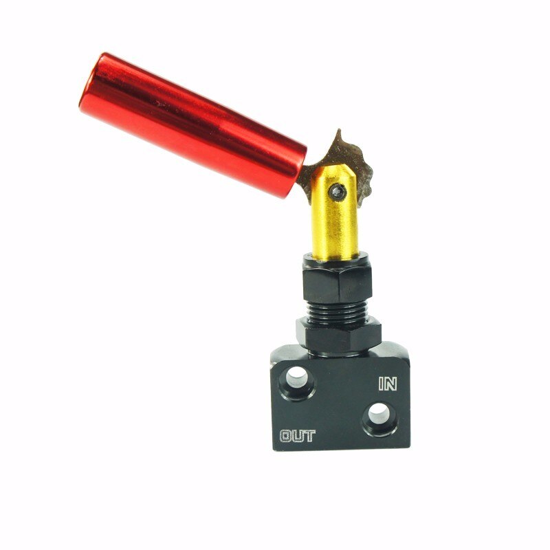 sortere farge aluminium bremseproporsjonsventil Racing spak type bremseforspenningsjustering  yc100629