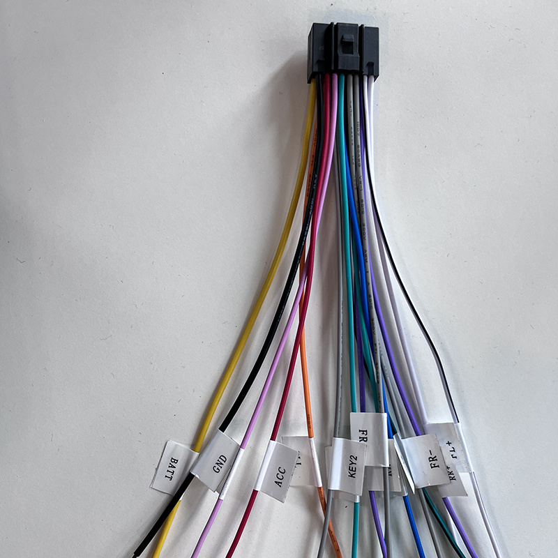 Car Head Unit Stereo Wire Harness Kit Compatible For XY AUTO Android Solution Interface RCA USB GPS 4G Antenna Audio Video Cable