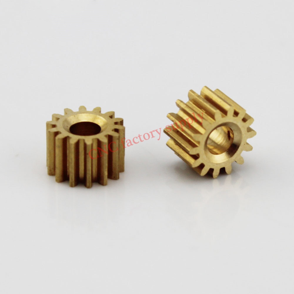 1pc metal gears 0.5 modulus brass reduction gears for principal axis gear DIY Micro Motor Gear Box Mating accessories