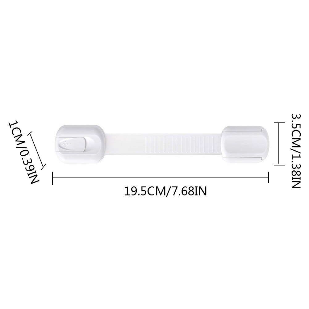 1Pcs Baby Veiligheid Lock Kinderen Kast Lade Deur Koelkast Blokkers Plastic Lock Voor Kids Veiligheid Bescherming Cover