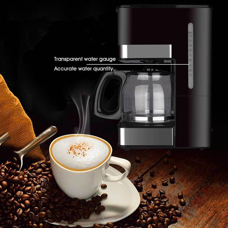 American Drip Coffee Machine Espresso Black Coffee Making Machine For Home Use