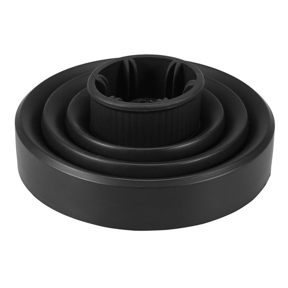 Secador de pelo de silicona plegable para viaje, difusor de capucha, herramienta de peluquería, telescópica, Universal