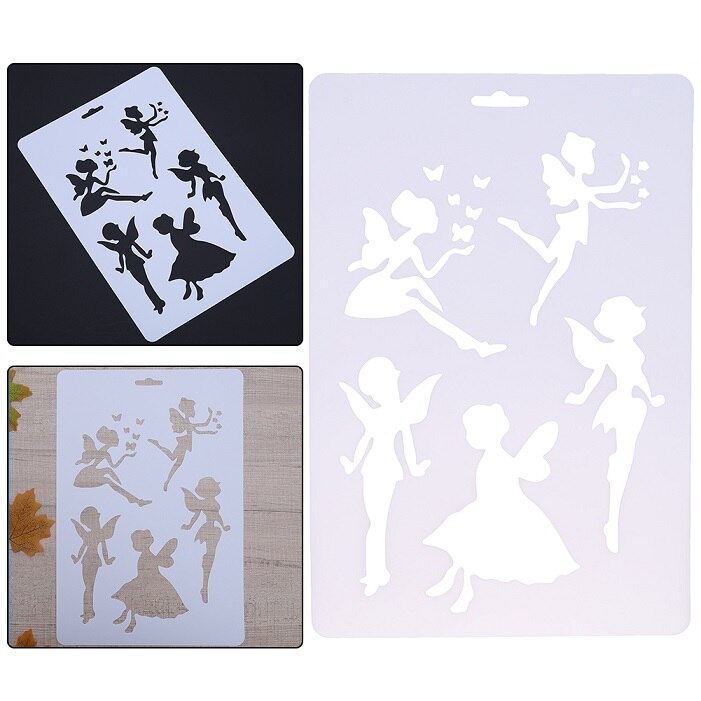 Sztuczne kwiaty DIY nawarstwianie plastikowe szablony linijka szablon ścienny Scrapbooking malowanie dekoracja robić albumu na zdjęcia rękodzieło wytłaczane karty papierowe: 06